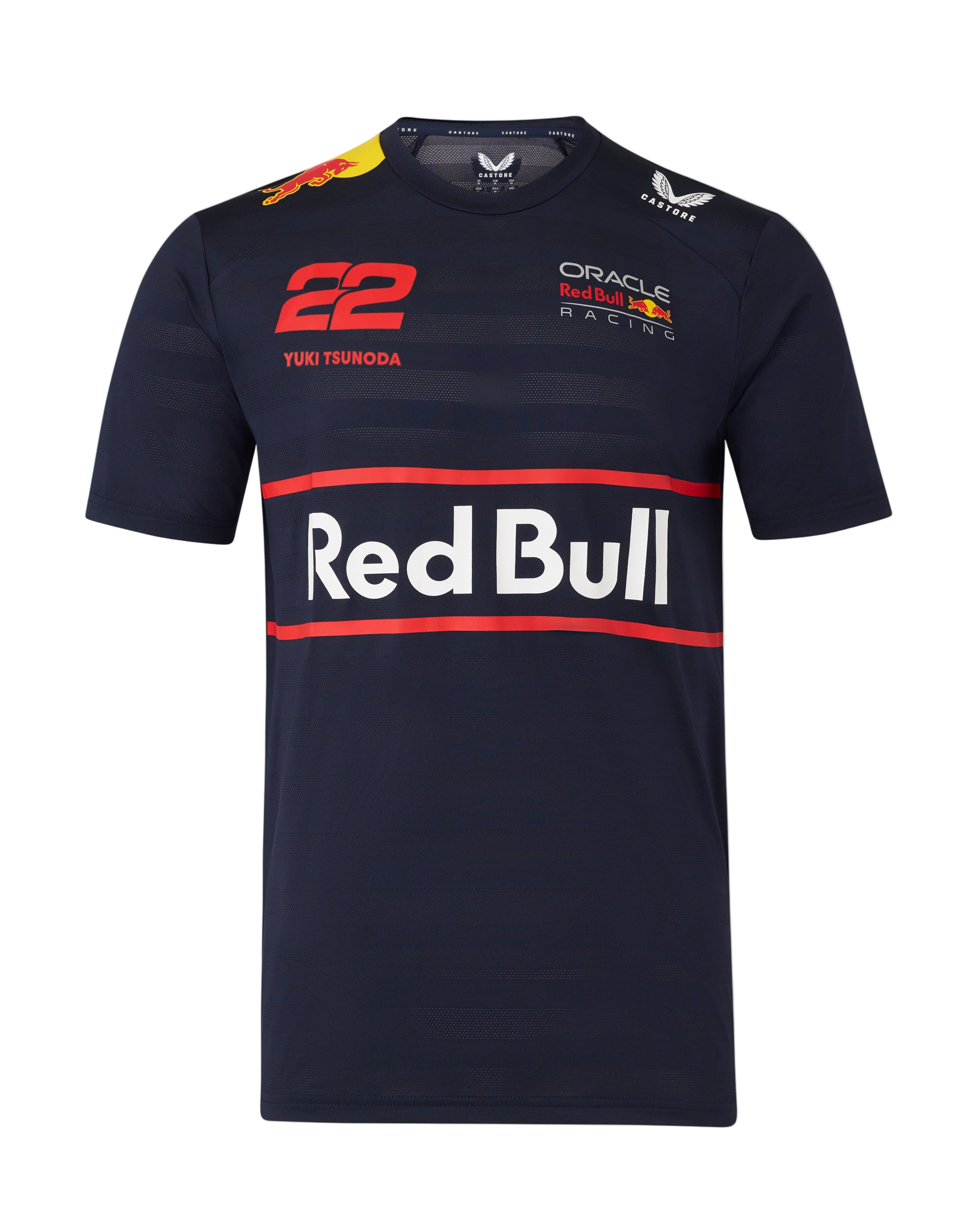 Red Bull Racing F1 Kid's 2025 Yuki Tsunoda Team T-Shirt - Youth Navy T-shirts Red Bull Racing