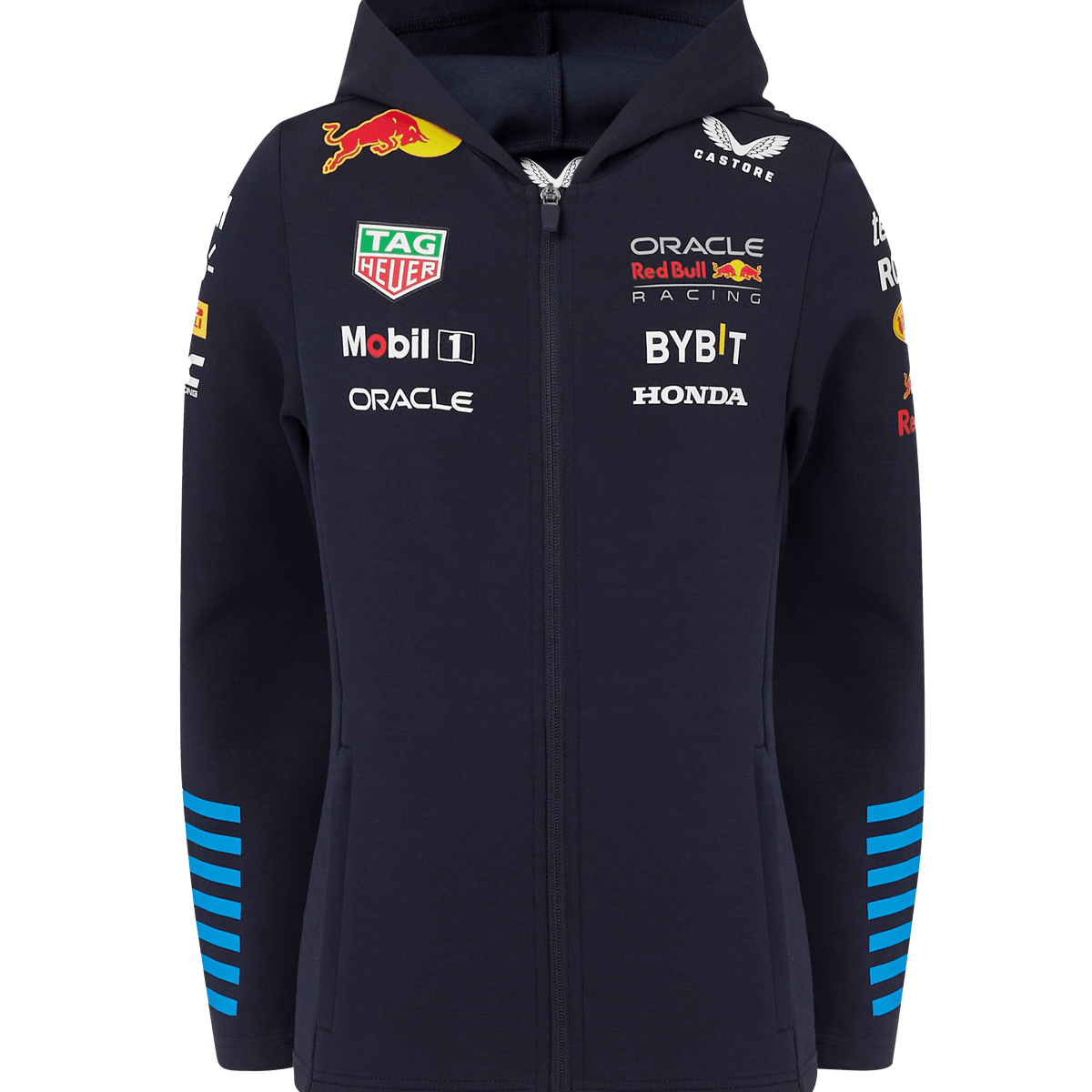 Red Bull Racing F1 Kid's Team Full Zip Hoodie- Youth Navy – CMC