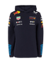 Red Bull Racing F1 Kid's 2024 Team Pullover Hoodie- Youth Navy Hoodies Red Bull Racing