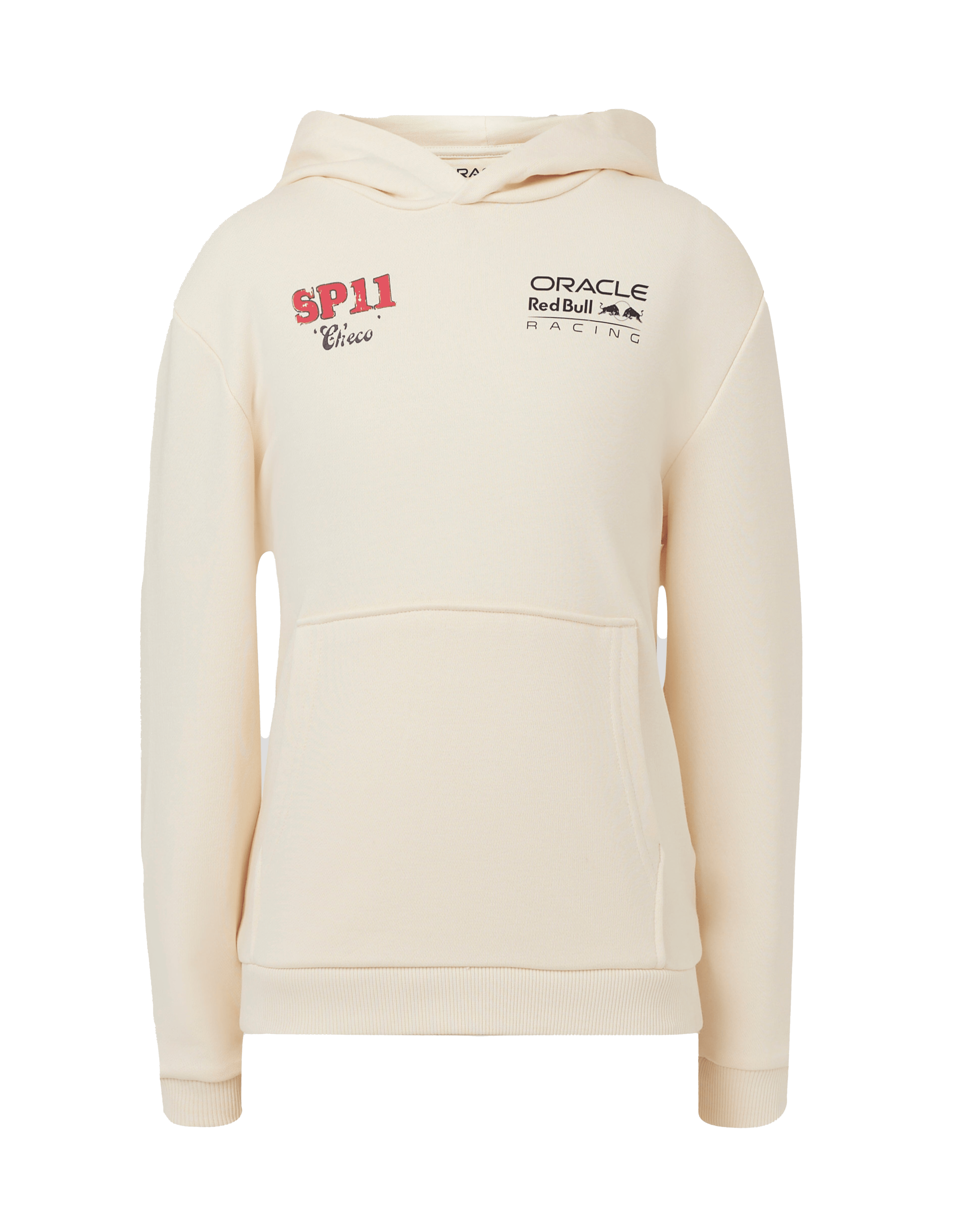 Red Bull Racing F1 Kids Sergio "Checo" Perez Vintage Oversized Hoodie - Youth Off White Hoodies Red Bull Racing