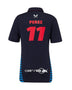 Red Bull Racing F1 Kid's 2024 Sergio "Checo" Perez Team Polo Shirt- Youth Navy Polos Red Bull Racing