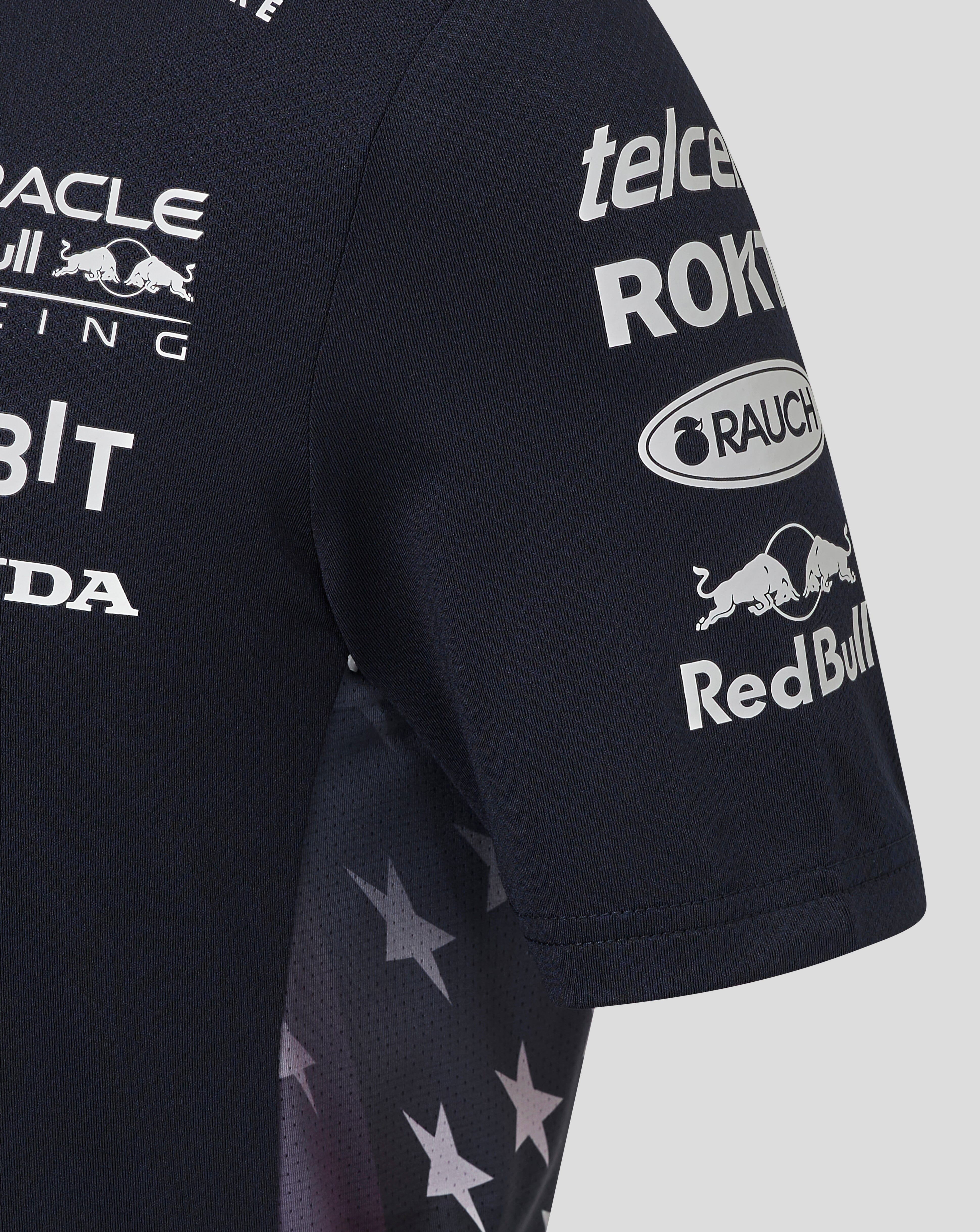 Red Bull Racing F1 Kids 2024 Special Edition America Race Team T-Shirt- Youth Navy T-shirts Red Bull Racing