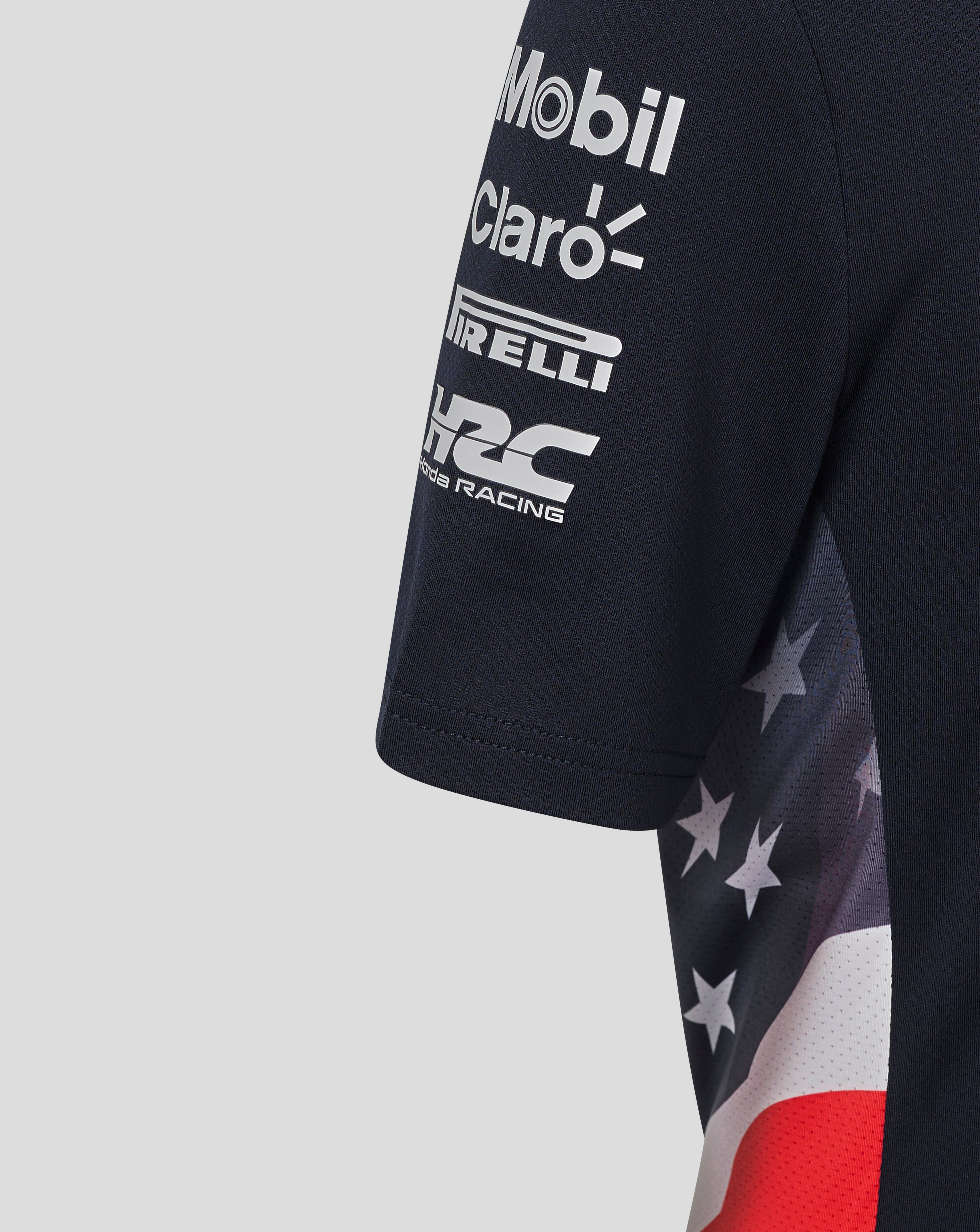 Red Bull Racing F1 Kids 2024 Special Edition America Race Team T-Shirt- Youth Navy T-shirts Red Bull Racing