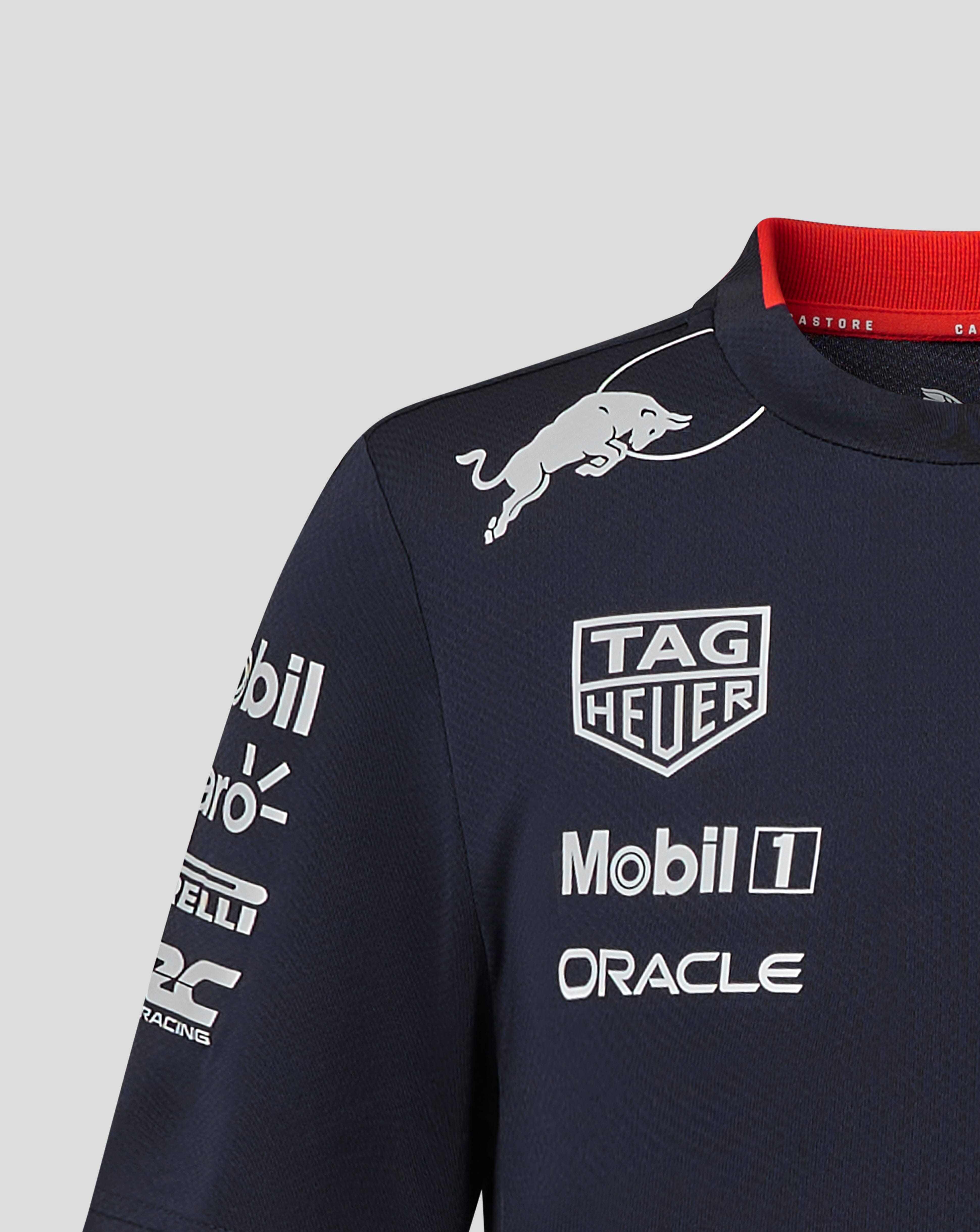 Red Bull Racing F1 Kids 2024 Special Edition America Race Team T-Shirt- Youth Navy T-shirts Red Bull Racing