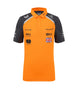 McLaren F1 Kids 2025 Lando Norris Drivers Polo Shirt- Youth Papaya Polos McLaren-Castore