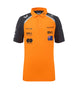 McLaren F1 Kids 2025 Oscar Piastri Team Drivers Polo Shirt- Youth Papaya Polos McLaren-Castore
