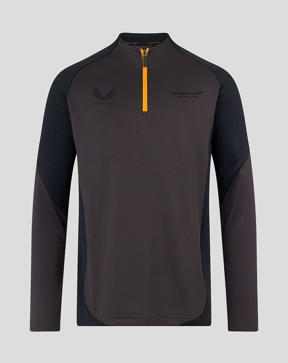 McLaren グレー トレーナー Lサイズ McLaren Mens Car Outlined LS Tee Heather Gray Long Sleeve T