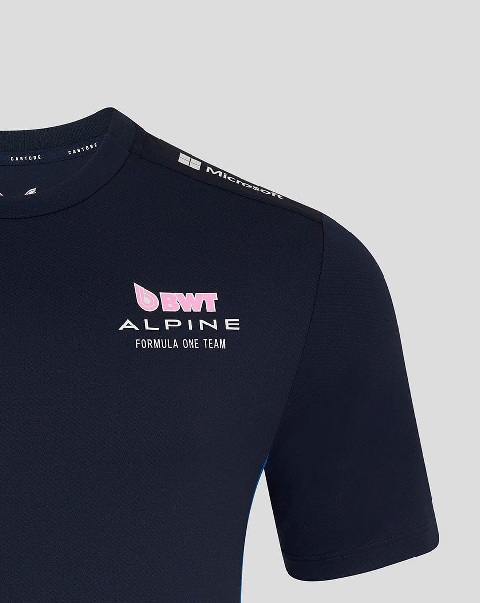 Alpine Racing F1 2025 Men's Team T-Shirt- Navy T-shirts Alpine