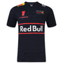 Red Bull Racing F1 Men's 2025 Max Verstappen Team T-Shirt- Navy T-shirts Red Bull Racing