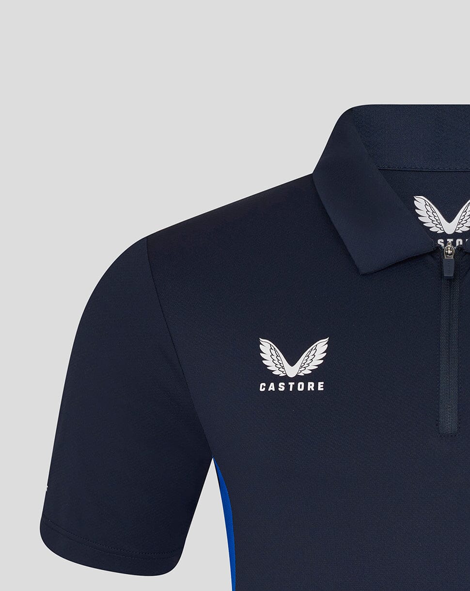 Alpine Racing F1 2025 Men's E-Sports Sim Racing Team T-Shirt- Navy Polos Alpine