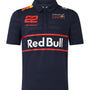 Red Bull Racing F1 Men's 2025 Yuki Tsunoda Team Polo Shirt- Navy Polos Red Bull Racing