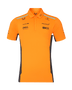 McLaren F1 2024 Men's Team Polo Shirt - Papaya Polos McLaren-Castore