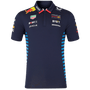Red Bull Racing F1 Men's 2024 Team Polo Shirt- Navy Polos Red Bull Racing