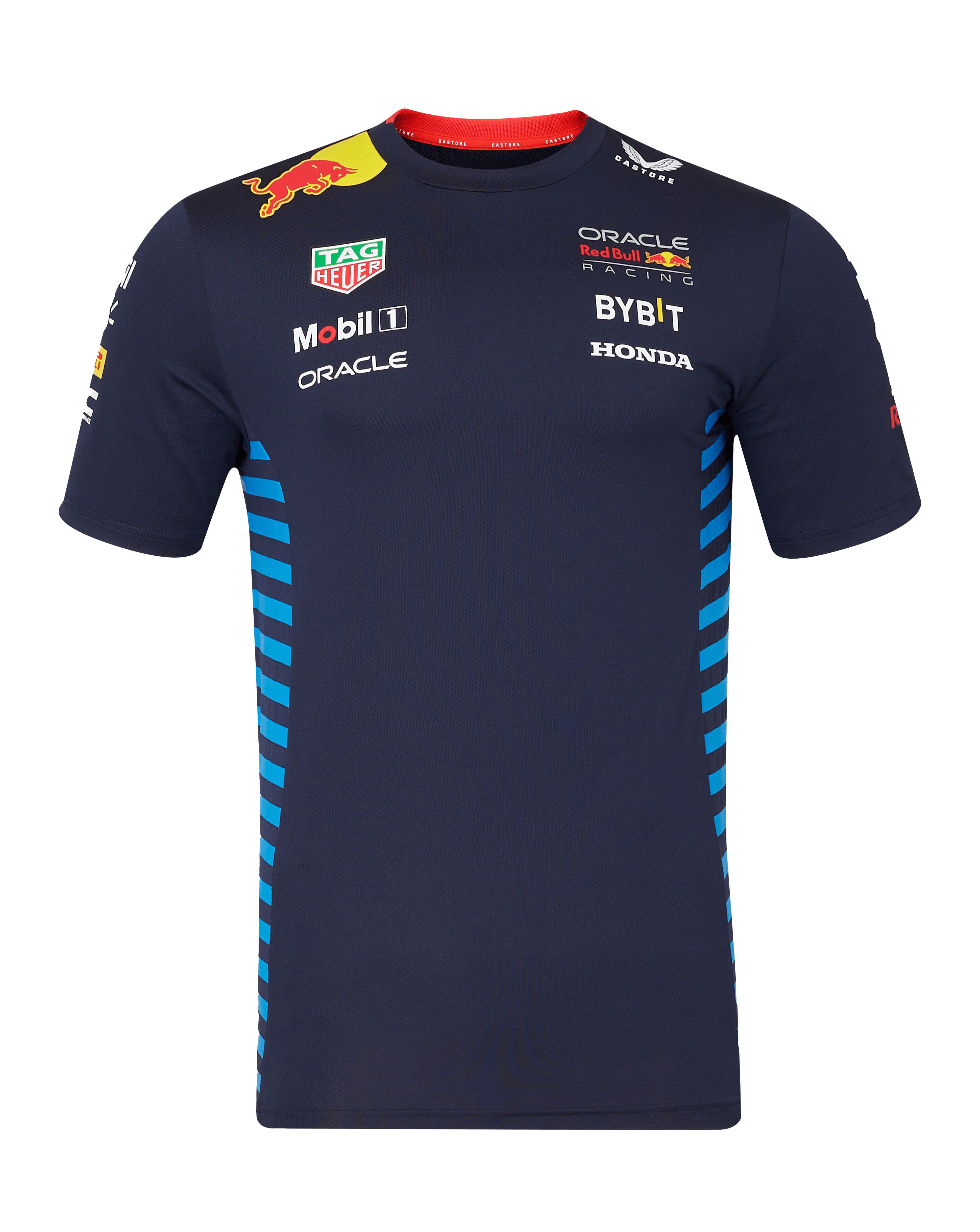 Red Bull Racing F1 Men's 2024 Team T-Shirt- Navy T-shirts Red Bull Racing