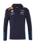 Red Bull Racing F1 Men's 2024 Team Pullover Hoodie- Navy Hoodies Red Bull Racing