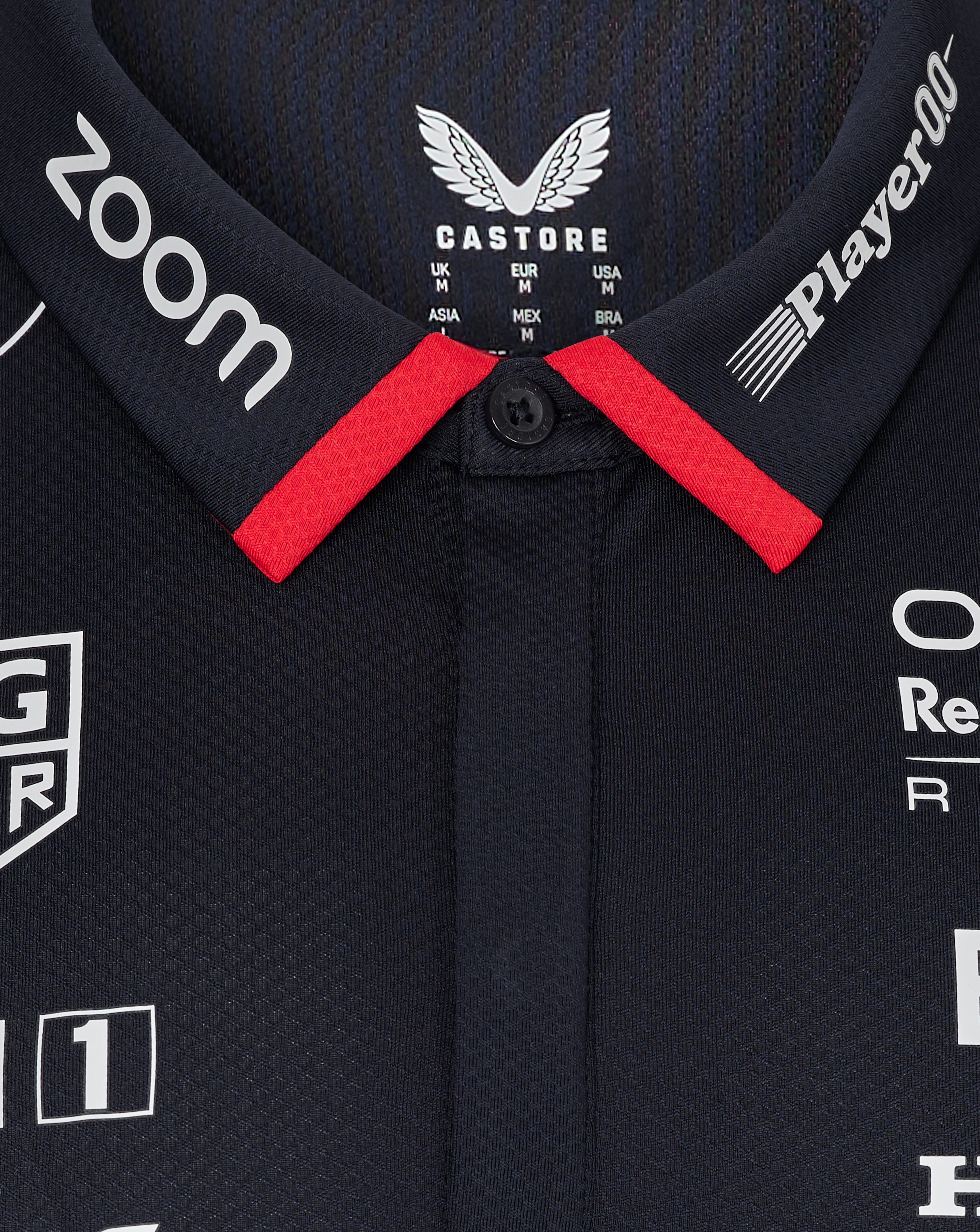 Red Bull Racing F1 Men's 2024 Special Edition America Race Team Polo Shirt- Navy Polos Red Bull Racing