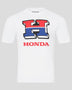 Honda Racing Repsol Men's Large Logo T-Shirt - White T-shirts Honda Racing