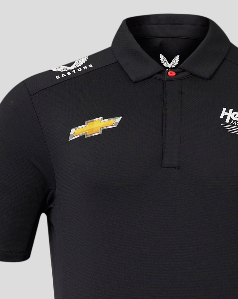 Hendrick Motorsport Men's Team Polo Shirt - Black Polos Hendrick Motorsport 