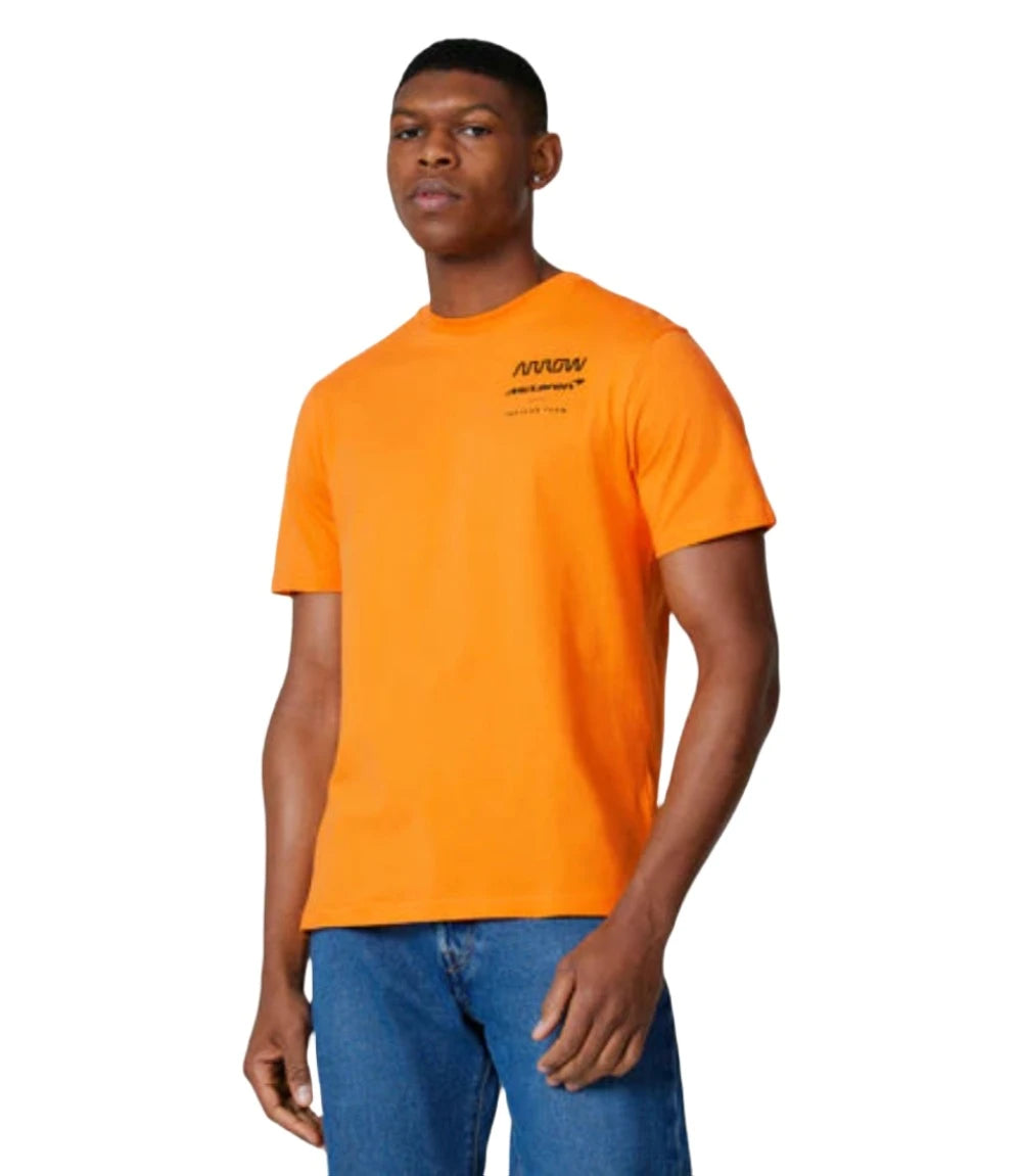 McLaren Indy Car Men's Team T-Shirt -Papaya T-shirts McLaren Indy