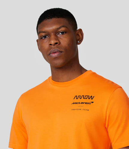 McLaren Indy Car Men's Team T-Shirt -Papaya T-shirts McLaren Indy