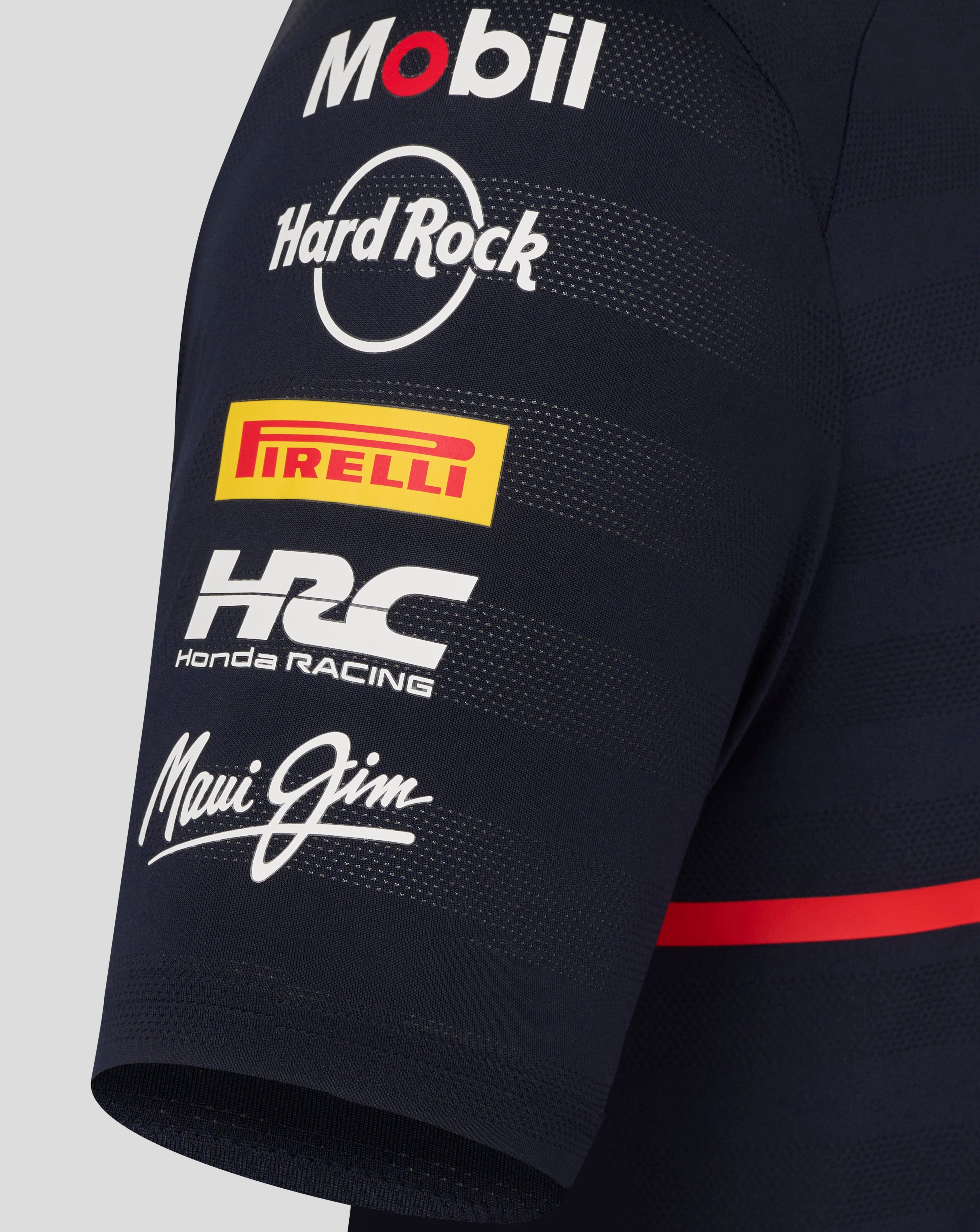 Red Bull Racing F1 Men's 2025 Team Polo Shirt- Navy Polos Red Bull Racing