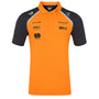 McLaren F1 2025 Men's Team Polo Shirt - Papaya Polos McLaren-Castore