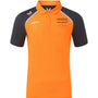McLaren Indy Car 2025 Men's Team Polo Shirt - Papaya Polos McLaren Indy