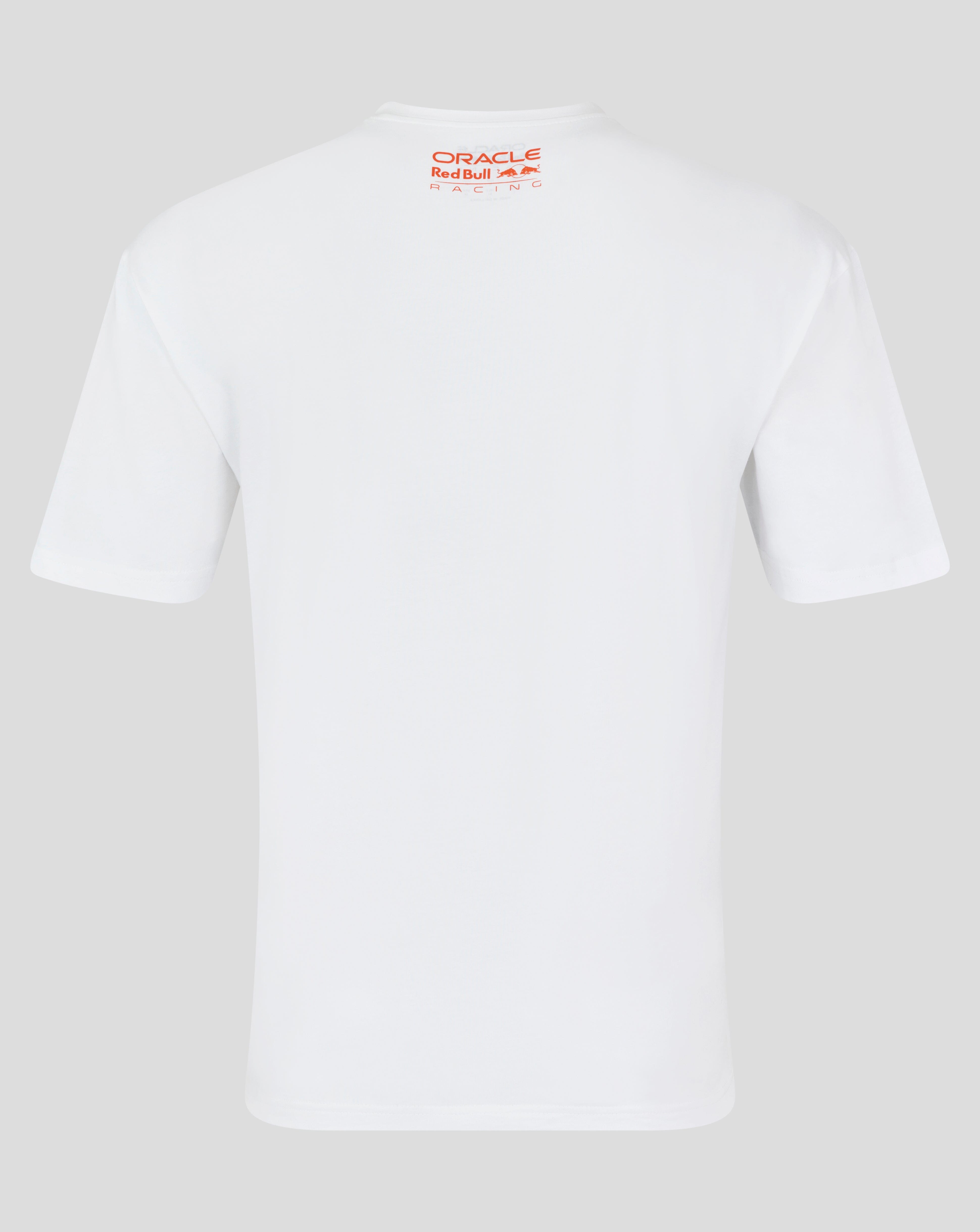 Red Bull Racing F1 Max Verstappen Puzzle T-Shirt - Exotic Orange/White T-shirts Red Bull Racing