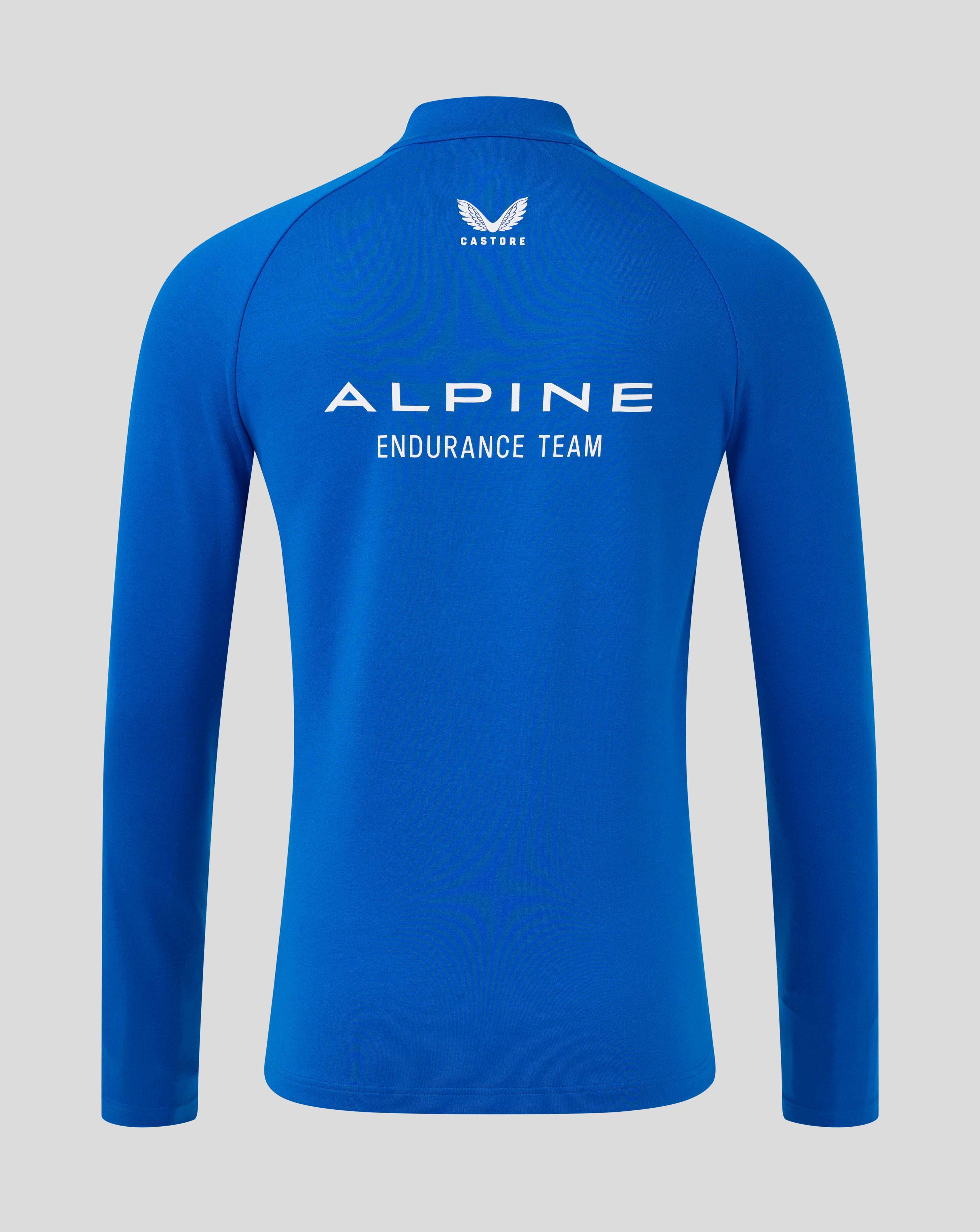 Alpine Racing F1 2025 Team 1/4 Zip Midlayer - Lapis Blue Jackets Alpine