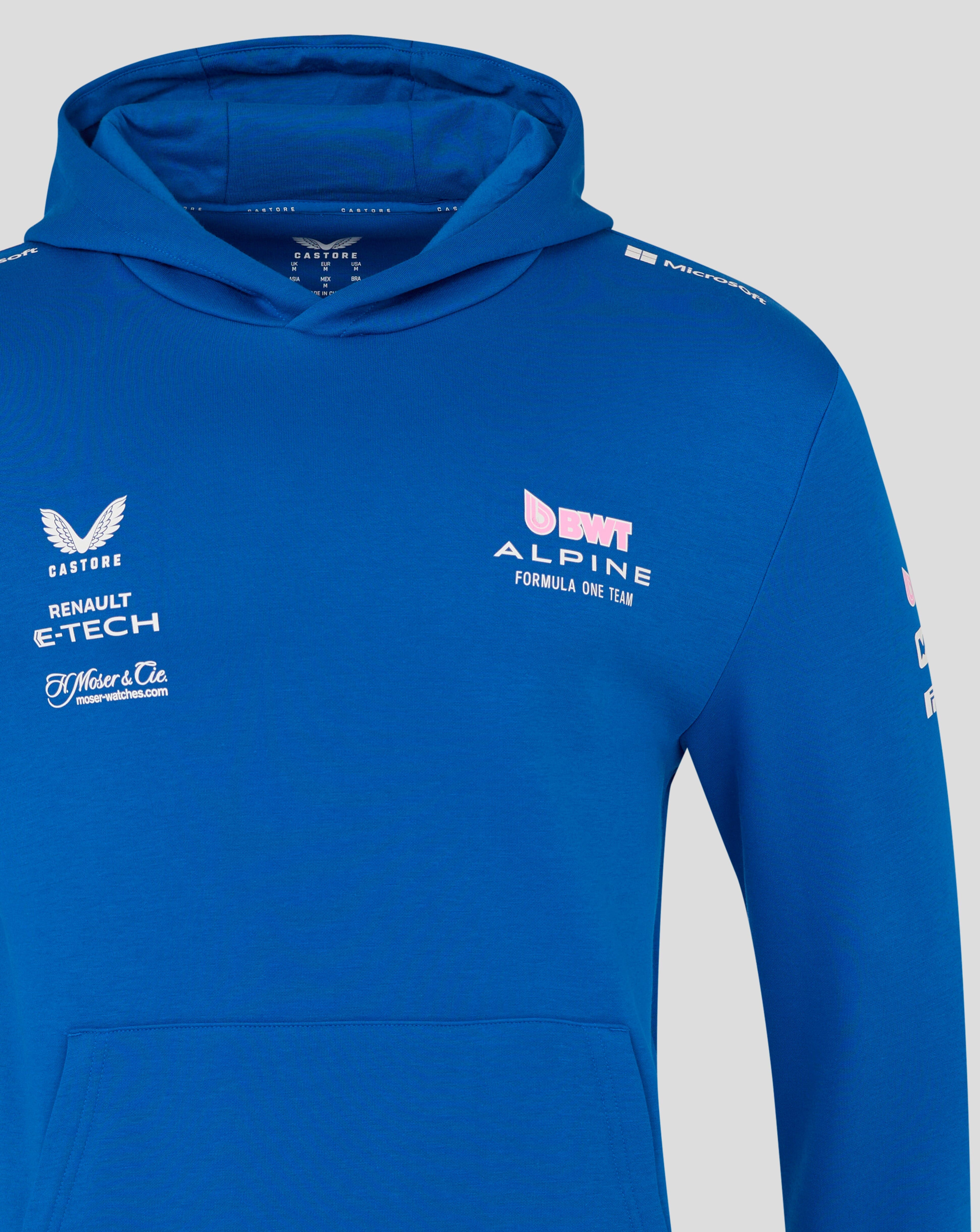Alpine Racing F1 2025 Team Pullover Hoodie - Lapis Blue Hoodies Alpine