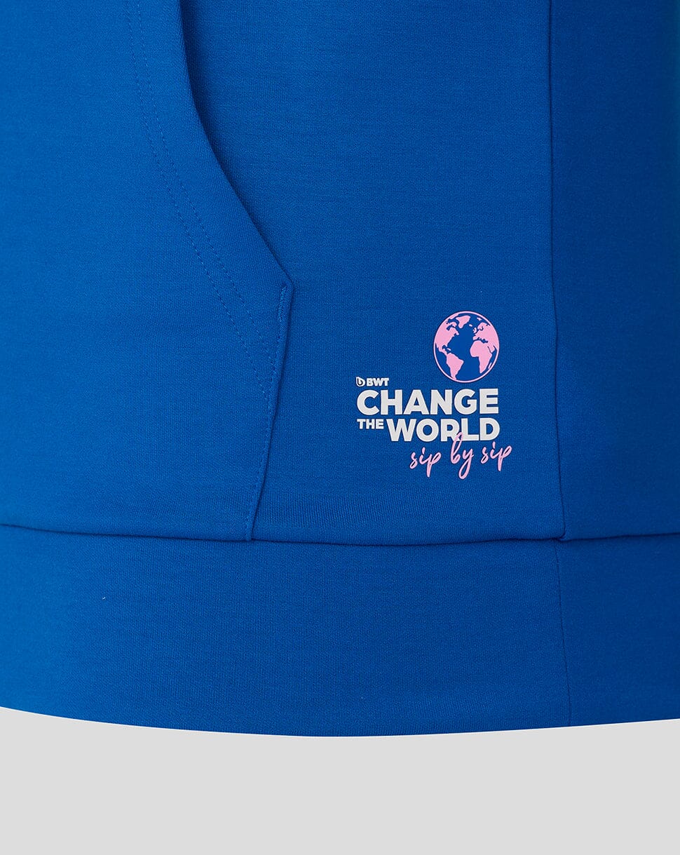 Alpine Racing F1 2025 Team Full Zip Hoodie - Blue Hoodies Alpine
