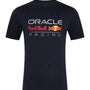 Red Bull Racing F1 Large Front Logo T-shirt - Gray/White/Navy/Blue T-shirts Red Bull Racing XS Navy