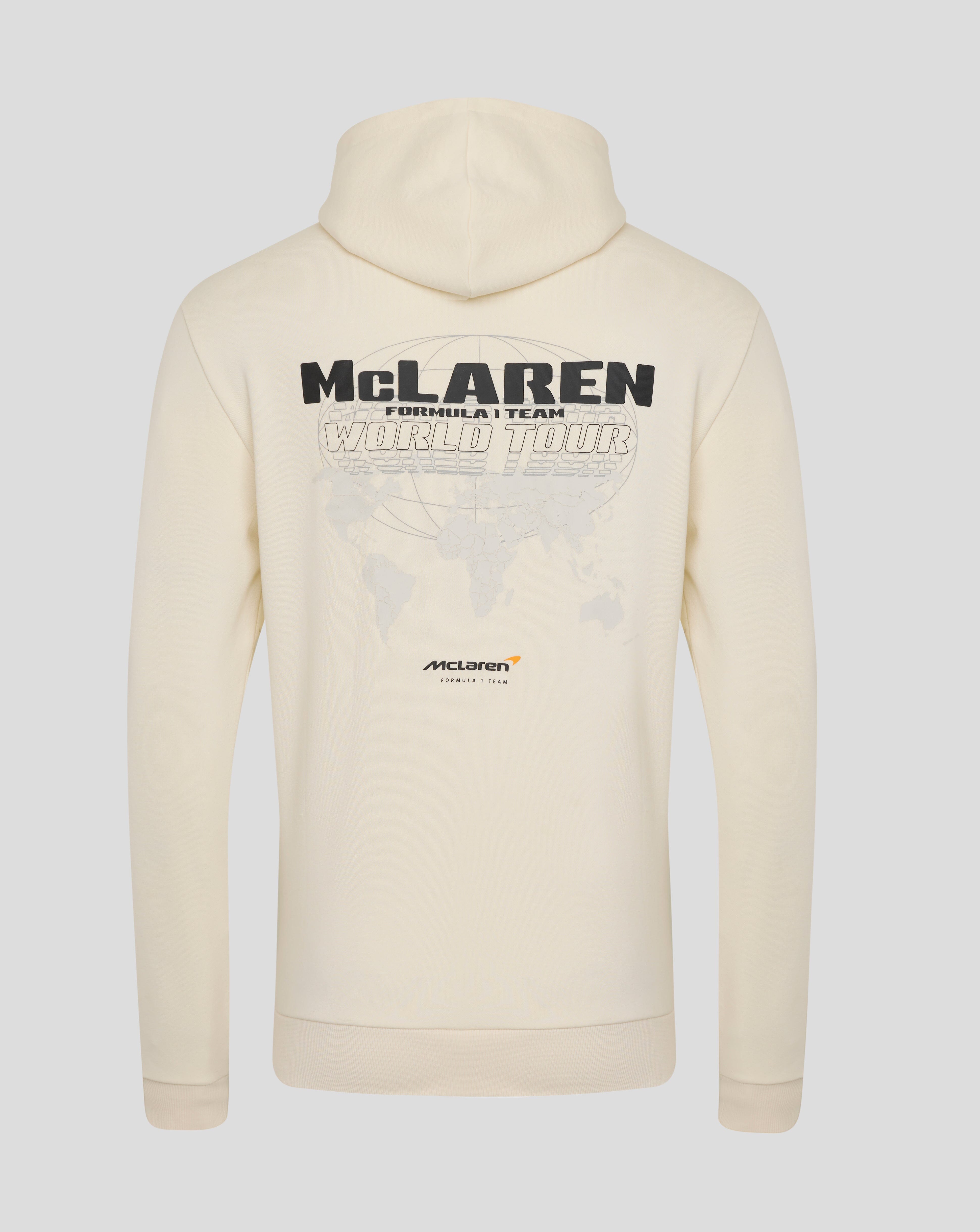 McLaren F1 World Tour Graphic Hoodie - White/Phantom Hoodies McLaren-Castore