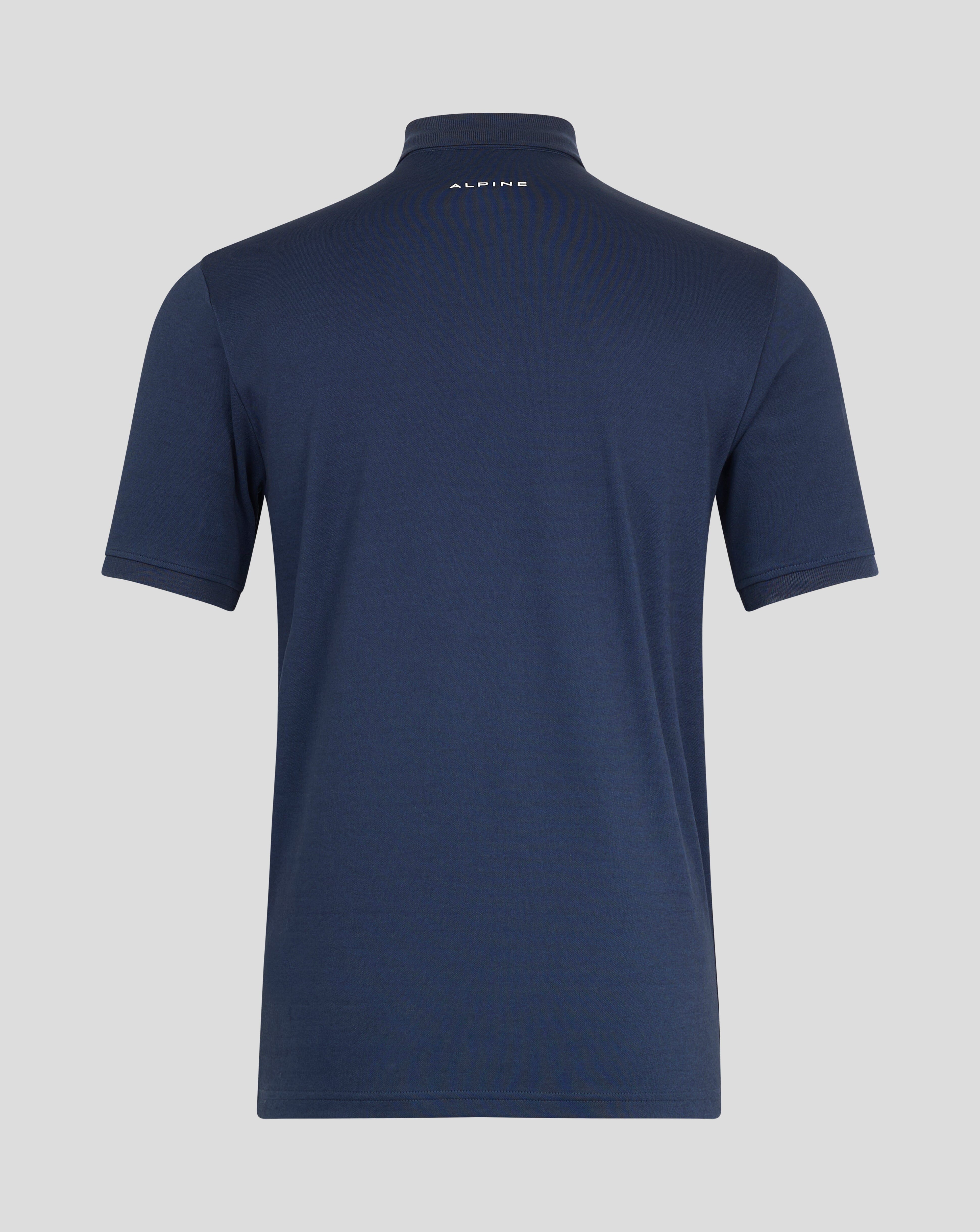 Alpine Racing F1 Core Essentials Polo Shirt - Navy Polos Alpine
