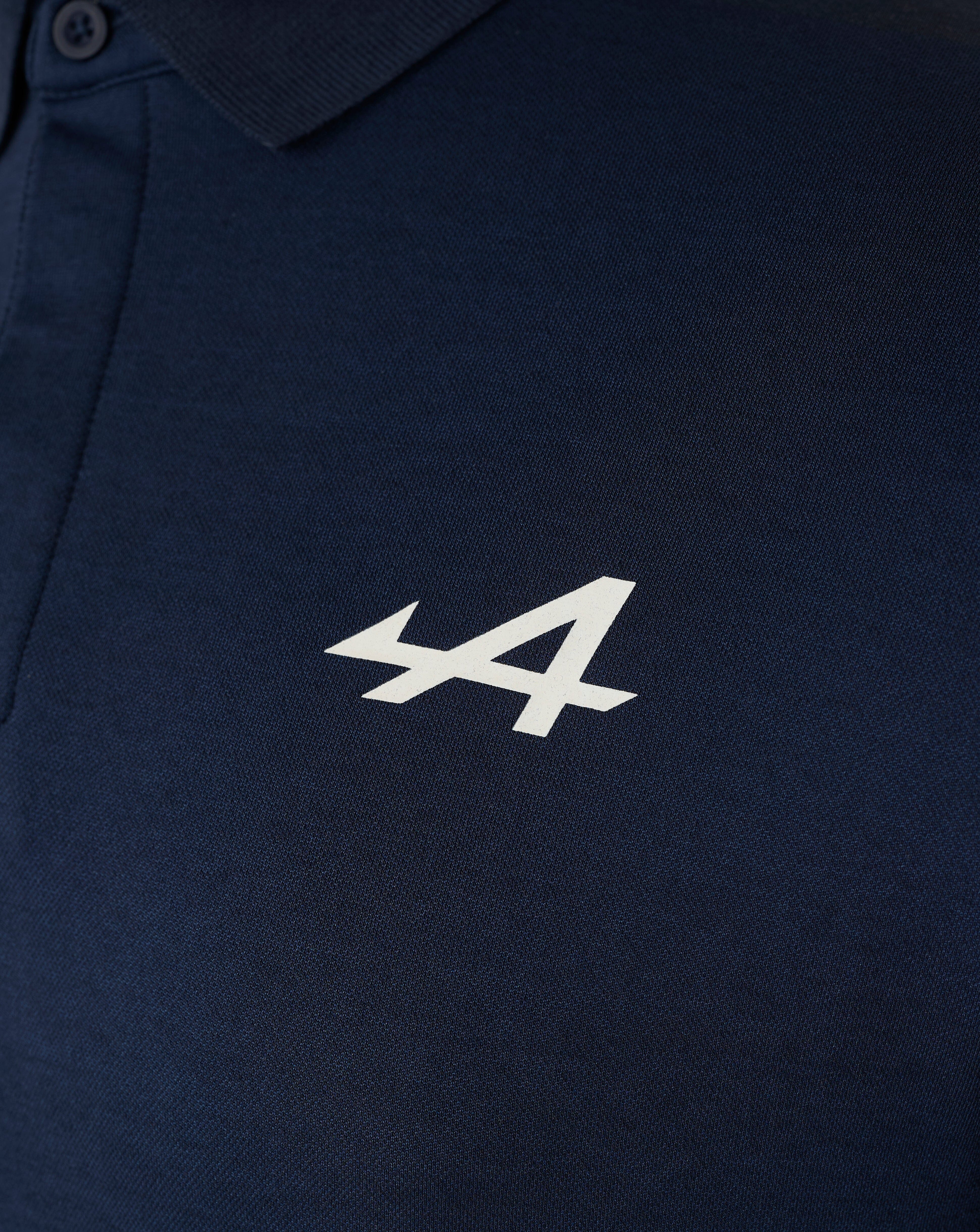 Alpine Racing F1 Core Essentials Polo Shirt - Navy Polos Alpine