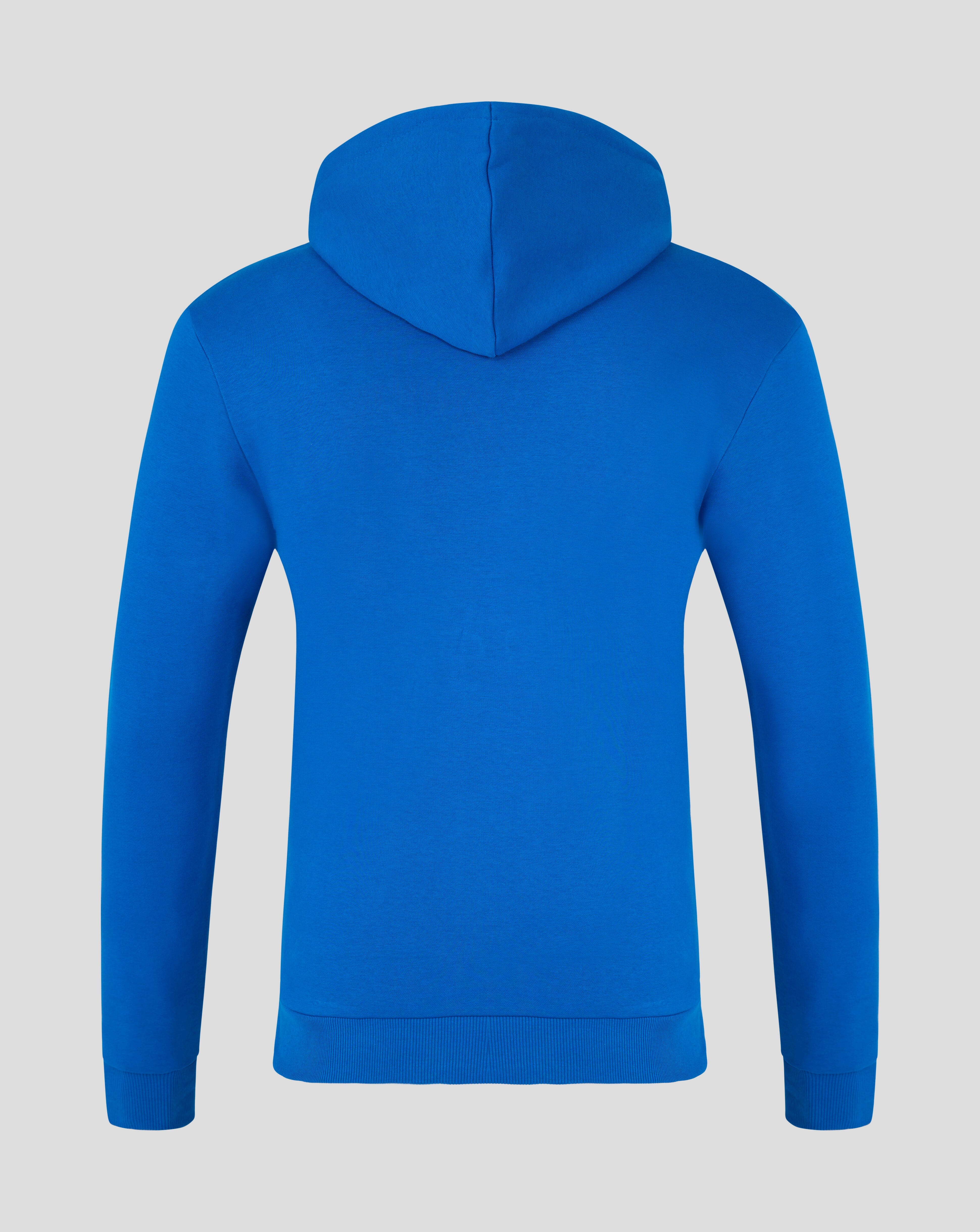 Alpine Racing F1 Core Essential Pullover Hoodie - Black Iris/Lapis Blue Hoodies Alpine