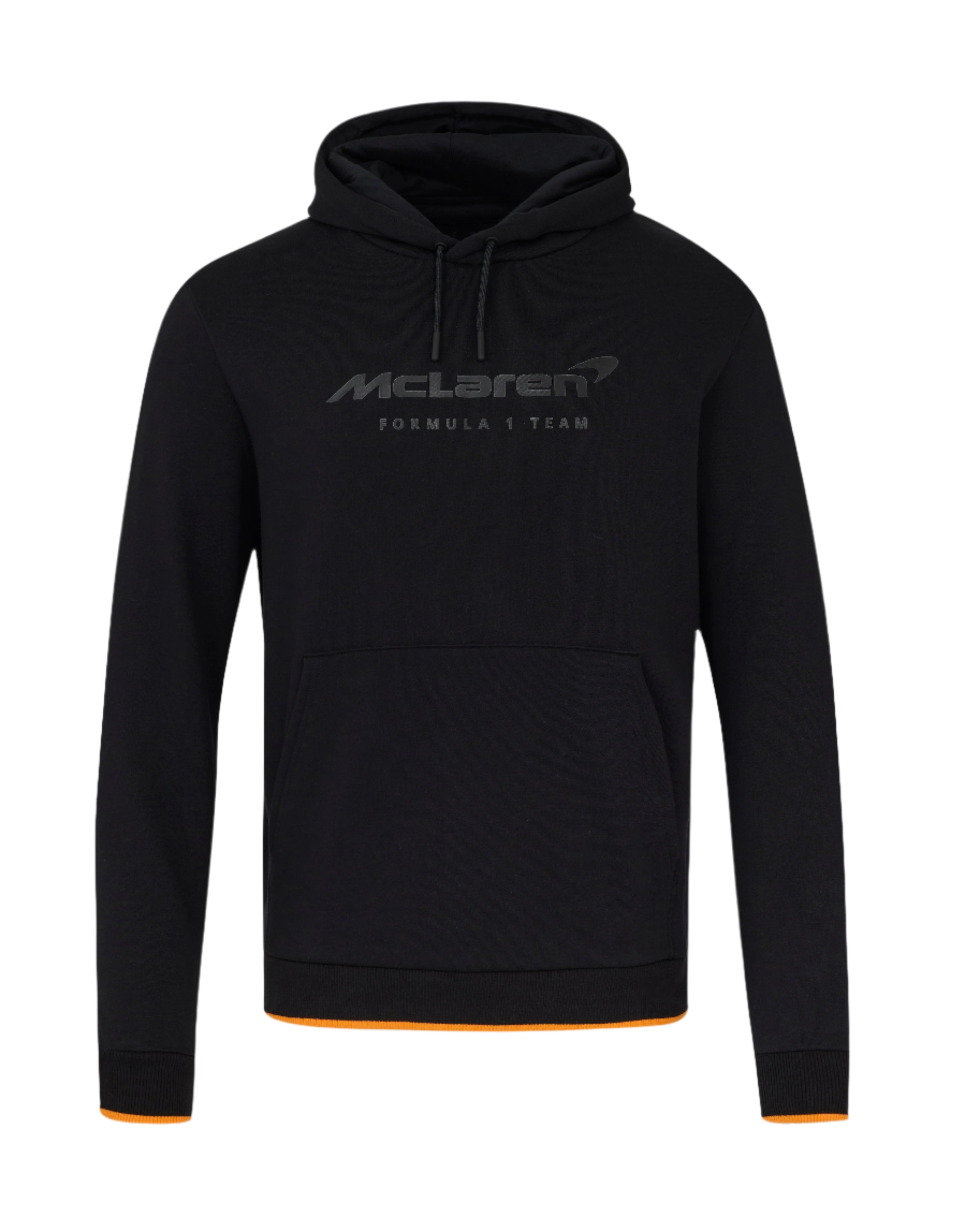 McLaren F1 Core Essentials Logo Hoodie - Papaya/Green/Pink/Black Hoodies McLaren-Castore XS Black