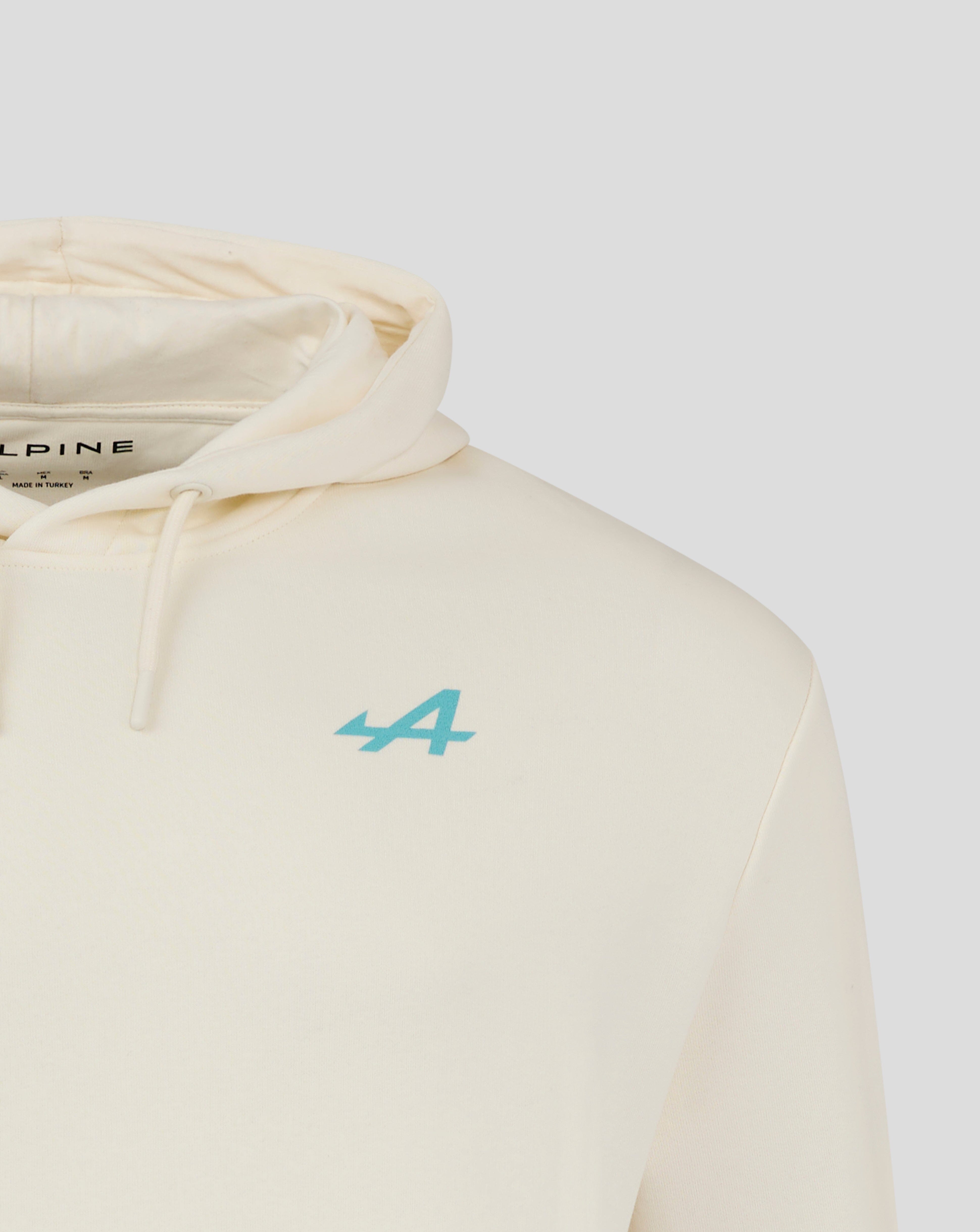 Alpine Racing F1 Special Edition Miami Oversized Hoodie - Egret Hoodies Alpine