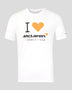 McLaren F1 "I Heart McLaren" Silverstone T-Shirt - White T-shirts McLaren-Castore