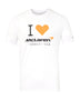 McLaren F1 "I Heart McLaren" Silverstone T-Shirt - White T-shirts McLaren-Castore