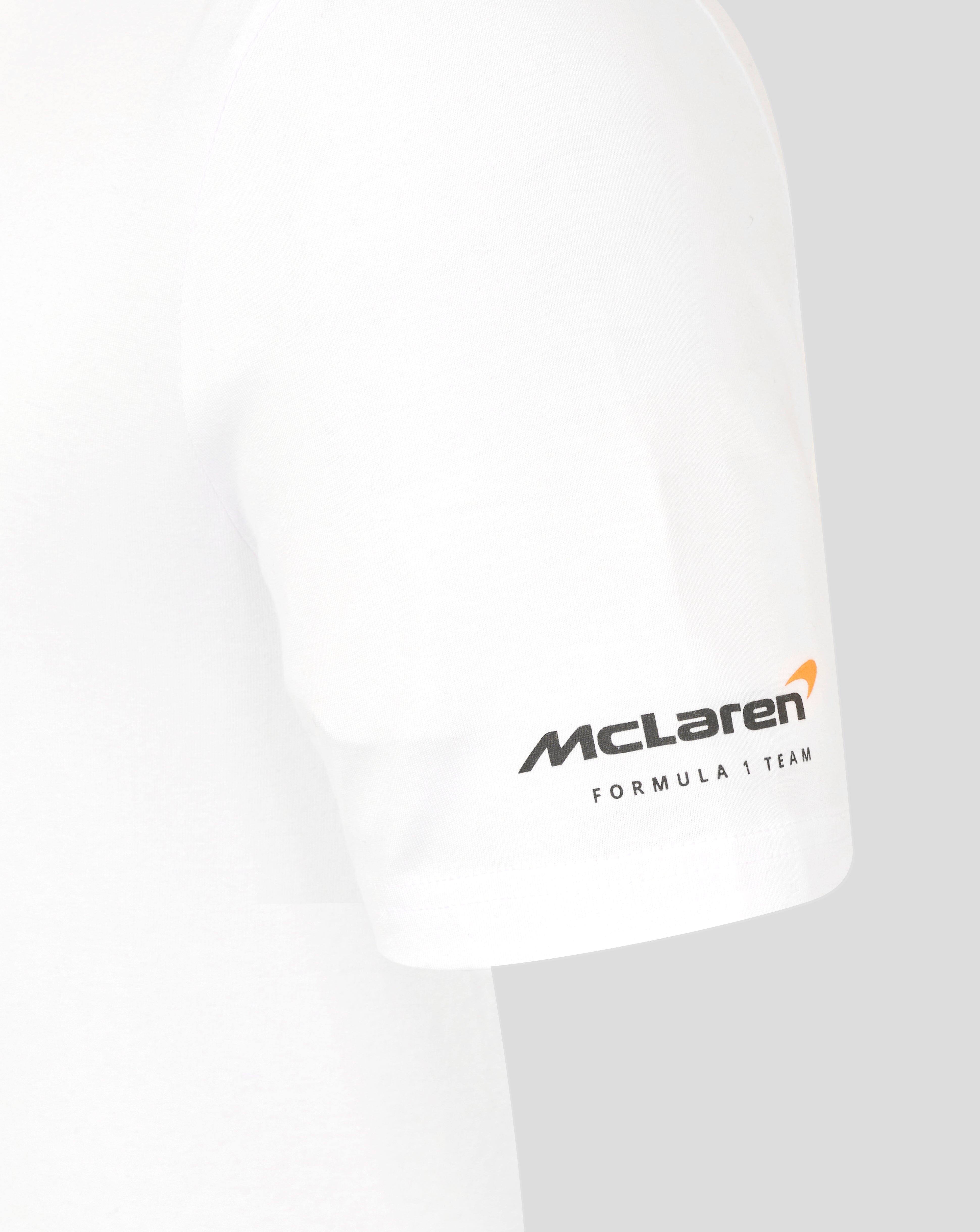 McLaren F1 "I Heart McLaren" Silverstone T-Shirt - White T-shirts McLaren-Castore