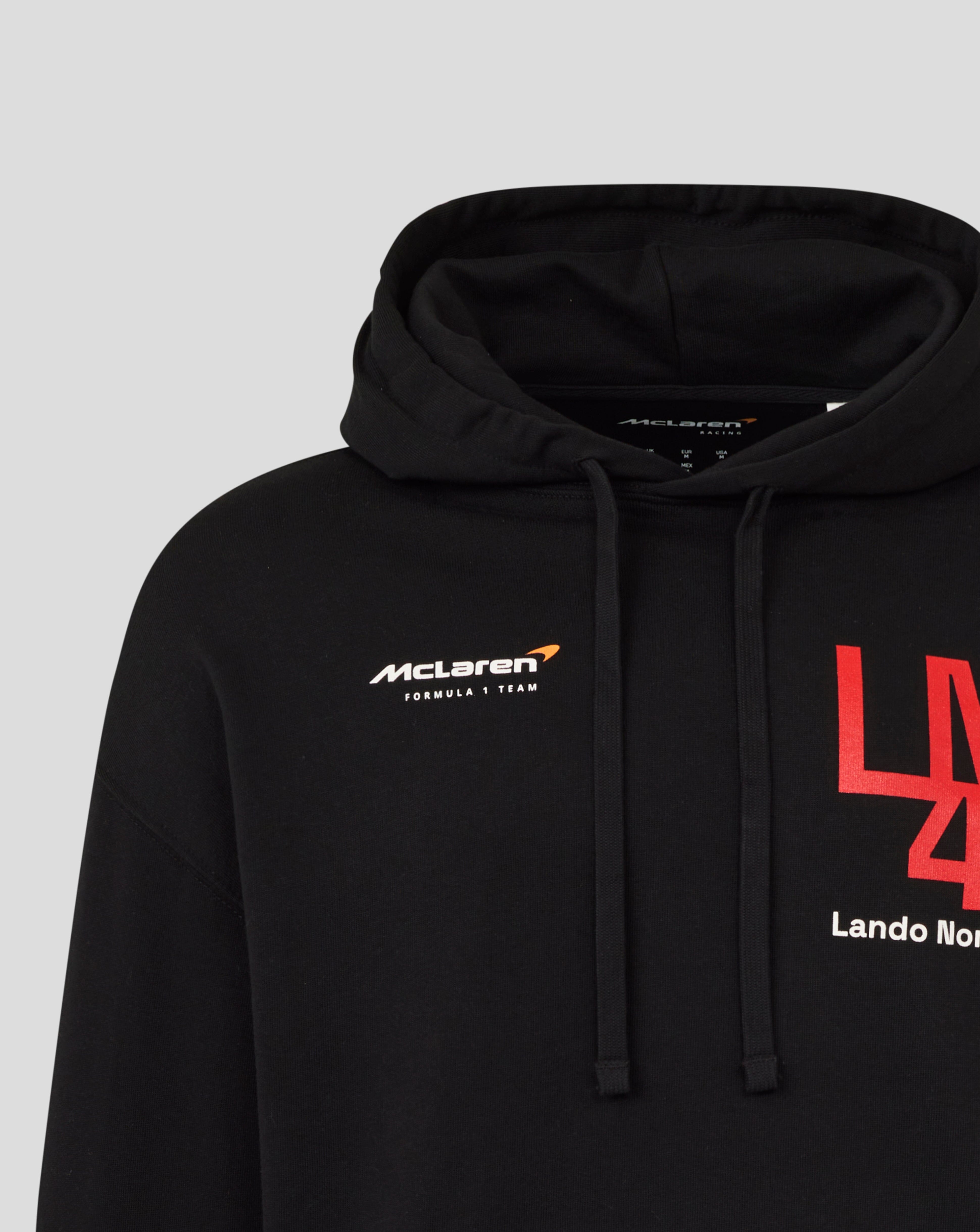 McLaren F1 Lando Norris Silverstone Drivers Hoodie - Black Hoodies McLaren-Castore