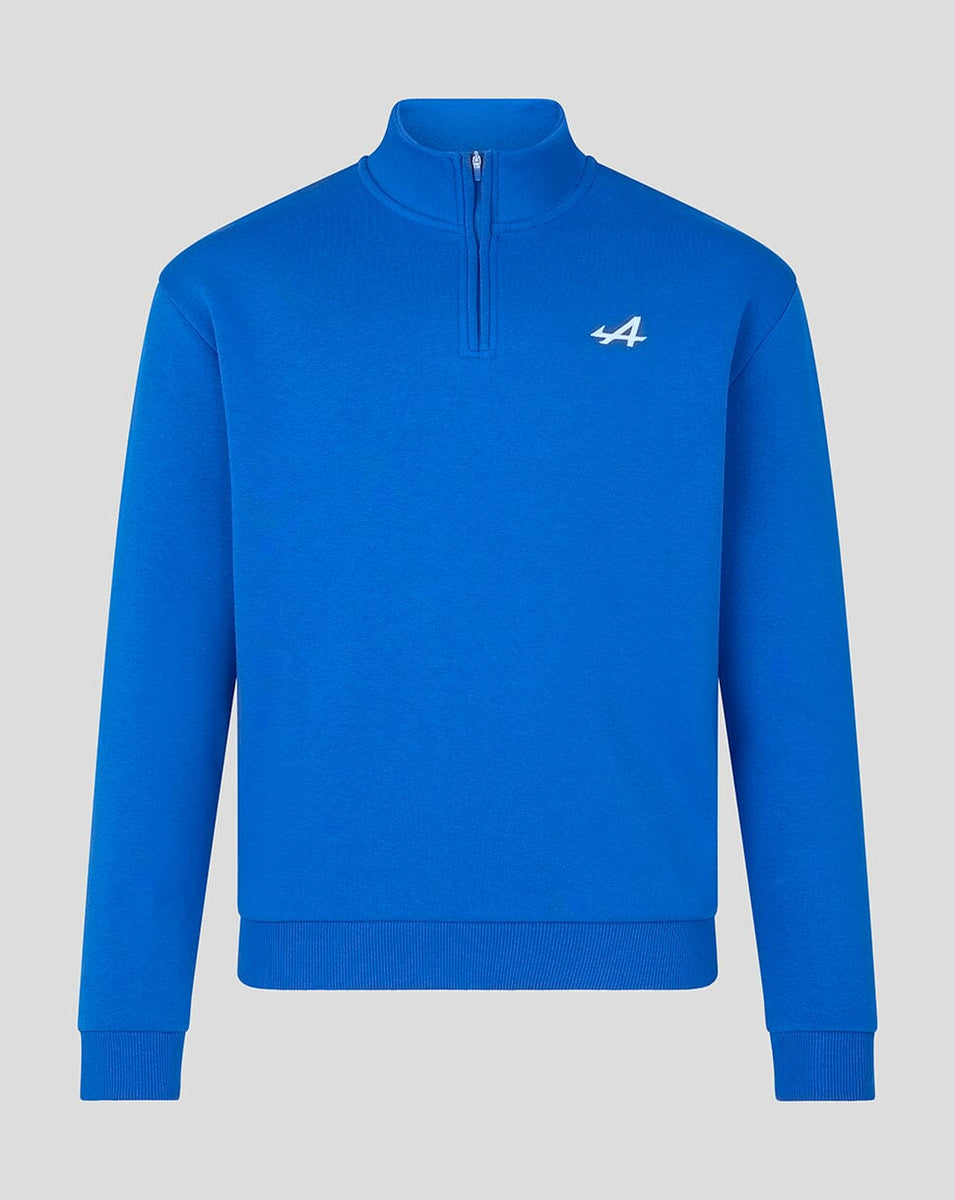 Alpine Racing F1 Quarter Zip Sweatshirt - Lapis Blue – CMC