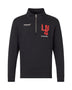 McLaren F1 Lando Norris Silverstone 1/4 Zip Midlayer - Black Sweaters McLaren-Castore