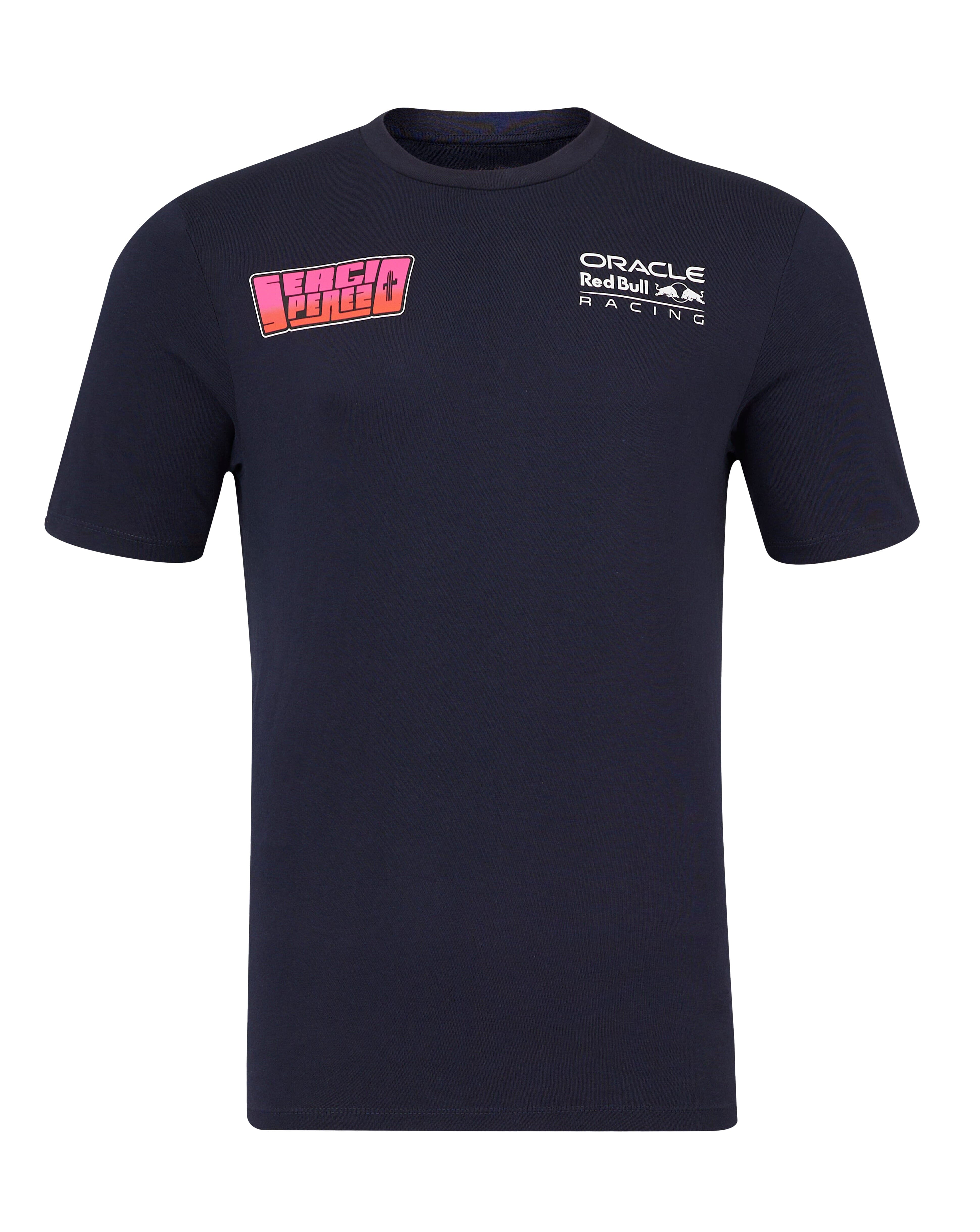 Red Bull Racing F1 Sergio "Checo" Perez Special Edition Mexico GP T-Shirt -Navy T-shirts Red Bull Racing