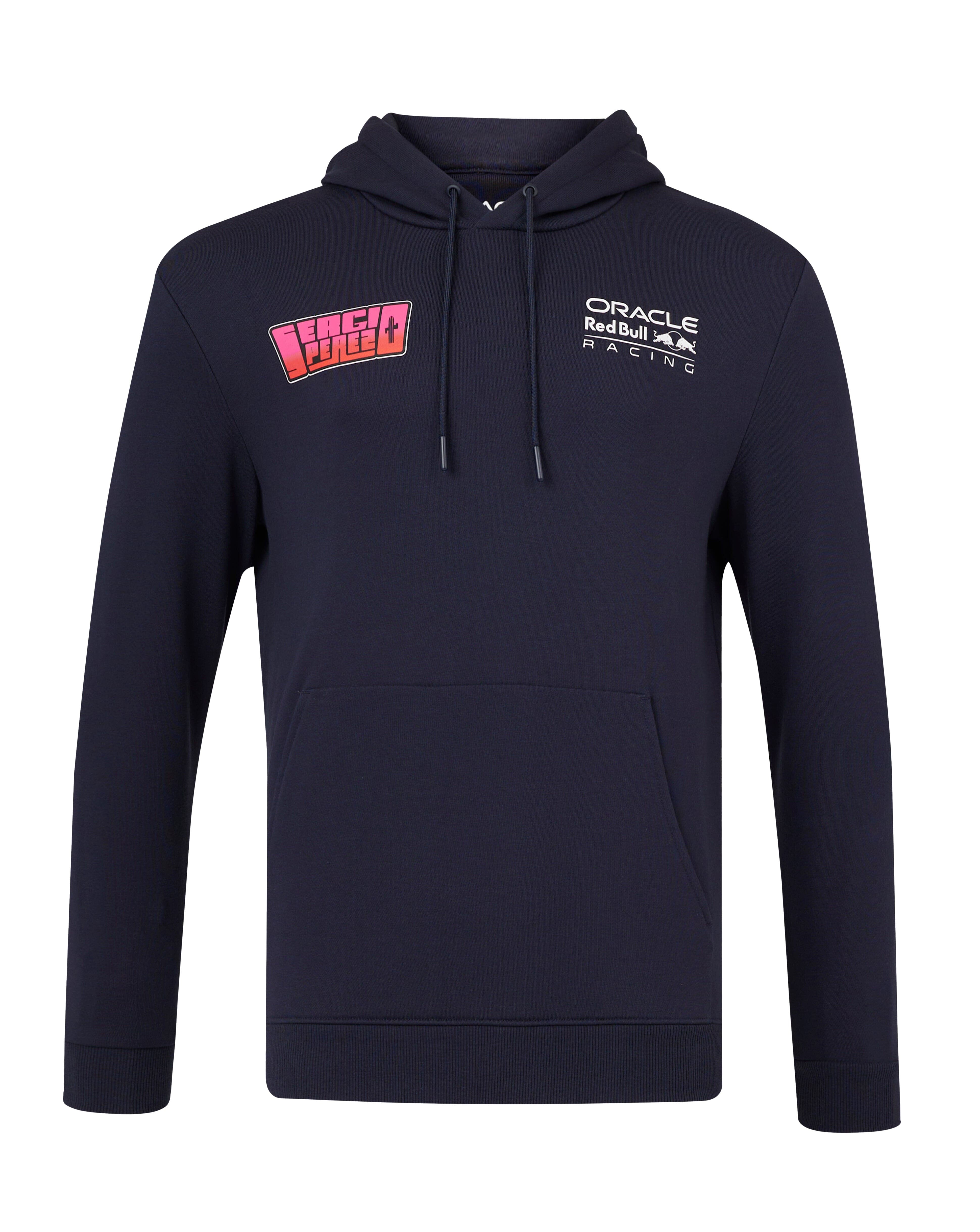 Red Bull Racing F1 Sergio "Checo" Perez Special Edition Mexico GP Hoodie -Navy Hoodies Red Bull Racing