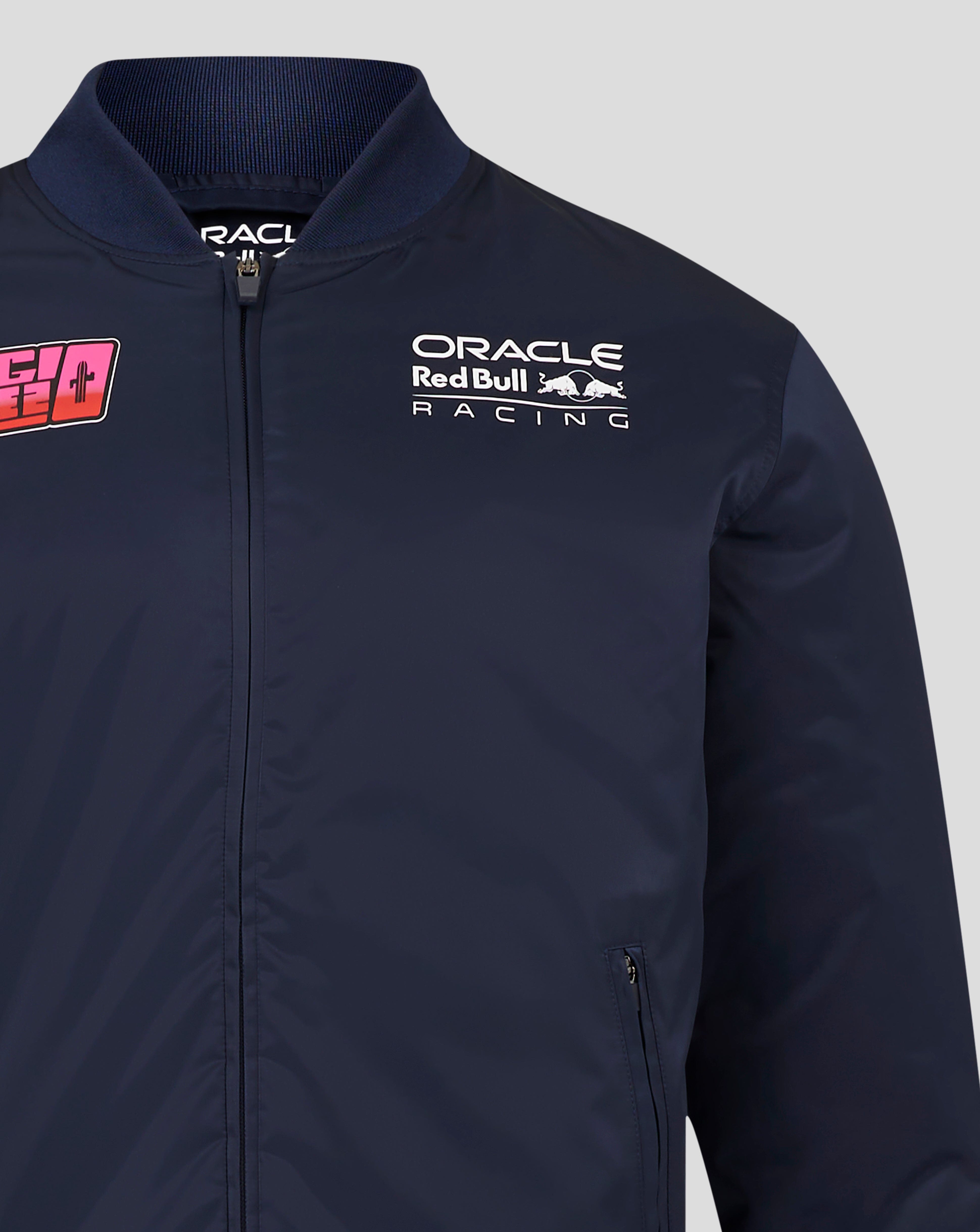 Red Bull Racing F1 Sergio "Checo" Perez Special Edition Mexico GP Track Jacket -Navy Jackets Red Bull Racing