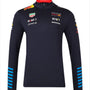 Red Bull Racing F1 2024 Team 1/4 Zip Mid Layer - Navy Jackets Red Bull Racing