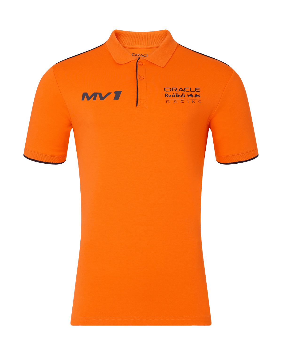 Red Bull Racing F1 Max Verstappen Polo Shirt- Exotic Orange T-shirts Red Bull Racing