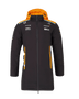 McLaren F1 2024 Team Longline Padded Jacket - Phantom Jackets McLaren-Castore